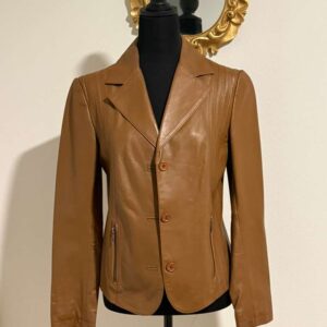 Alternative view of Neiman Marcus Leather Blazer