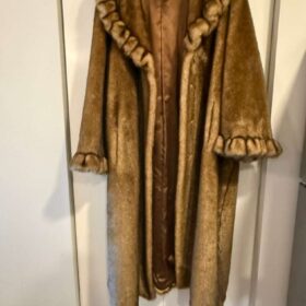 Pamela McCoy Long Faux Fur Coat